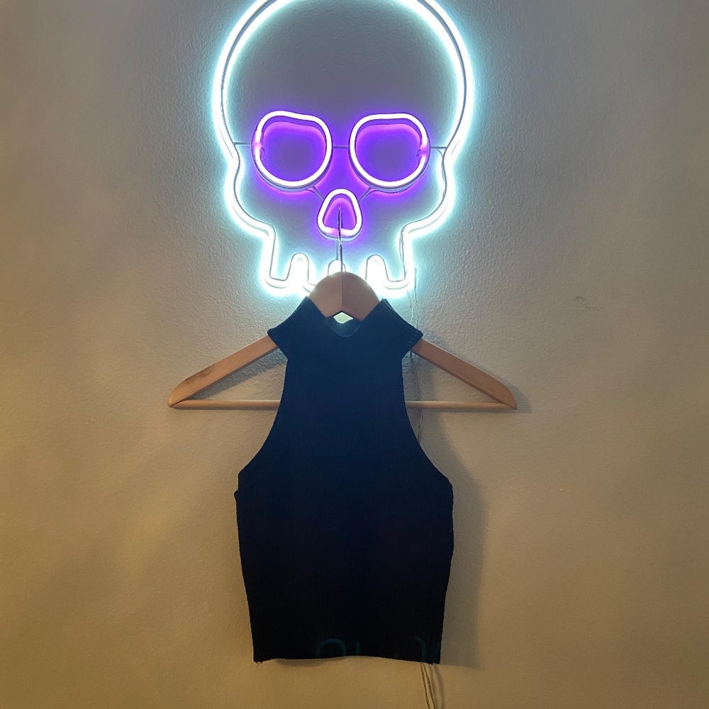 Black Crop Top